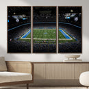Detroit Lions Stadium Wall Art Canvas Print, Football Field by MyGreatCanvas | Canvas Wall Art Prints | Photo Prints & Wall Decor