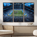 Detroit Lions Stadium Wall Art Canvas Print, Football Field by MyGreatCanvas | Canvas Wall Art Prints | Photo Prints & Wall Decor
