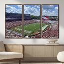 Georgia Bulldogs Stadium Wall Art Canvas Print, Sanford by MyGreatCanvas | Canvas Wall Art Prints | Photo Prints & Wall Decor