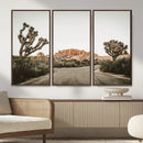 Joshua Tree Desert Wall Art Canvas Print, Minimal by MyGreatCanvas | Canvas Wall Art Prints | Photo Prints & Wall Decor