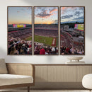 Donald W. Reynolds Razorback Stadium Wall Art Canvas Print – by MyGreatCanvas | Canvas Wall Art Prints | Photo Prints & Wall Decor