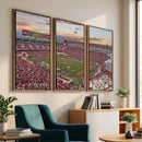 Donald W. Reynolds Razorback Stadium Wall Art Canvas Print –