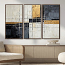Gold Abstract Wall Art Canvas Print, Modern Luxury Geometric by MyGreatCanvas | Canvas Wall Art Prints | Photo Prints & Wall Decor