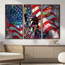 USA Statue of Liberty Graffiti Street Art Wall Art Canvas by MyGreatCanvas | Canvas Wall Art Prints | Photo Prints & Wall Decor