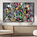Abstract Graffiti Collage Street Art Wall Art Canvas Print by MyGreatCanvas | Canvas Wall Art Prints | Photo Prints & Wall Decor