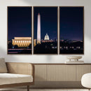Washington White House Skyline Wall Art Canvas Print – by MyGreatCanvas | Canvas Wall Art Prints | Photo Prints & Wall Decor