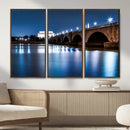 Washington DC Wall Art Canvas Print – Lincoln Memorial Night by MyGreatCanvas | Canvas Wall Art Prints | Photo Prints & Wall Decor