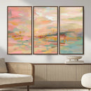 Abstract Pastel Landscape Wall Art Canvas Print – Soft Pink by MyGreatCanvas | Canvas Wall Art Prints | Photo Prints & Wall Decor