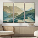 Abstract Mountain Landscape Wall Art Canvas Print – Textured by MyGreatCanvas | Canvas Wall Art Prints | Photo Prints & Wall Decor