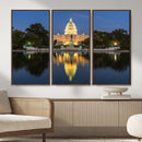 US Capitol Building Wall Art Canvas Print – Washington DC by MyGreatCanvas | Canvas Wall Art Prints | Photo Prints & Wall Decor