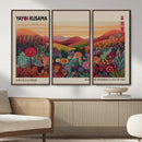 Yayoi Kusama Colorful Landscape Wall Art Canvas Print – by MyGreatCanvas | Canvas Wall Art Prints | Photo Prints & Wall Decor
