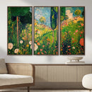 Gustav Klimt Boho Mountain Landscape Large Wall Art, by MyGreatCanvas | Canvas Wall Art Prints | Photo Prints & Wall Decor