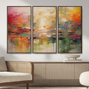 Colorful Abstract Canvas Wall Art — Large Textured Oil by MyGreatCanvas | Canvas Wall Art Prints | Photo Prints & Wall Decor