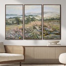 Katie Staples Hillside Canvas Wall Art — Coastal Wildflower by MyGreatCanvas | Canvas Wall Art Prints | Photo Prints & Wall Decor