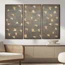 Flying Birds Canvas Wall Art, Vintage Bird Flock Pattern by MyGreatCanvas | Canvas Wall Art Prints | Photo Prints & Wall Decor