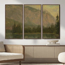 Frederic Edwin Church Hintersee Canvas Print, Hudson River by MyGreatCanvas | Canvas Wall Art Prints | Photo Prints & Wall Decor