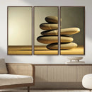 Zen Stone Wall Art Canvas Print, Balanced Rock Stack Framed by MyGreatCanvas | Canvas Wall Art Prints | Photo Prints & Wall Decor
