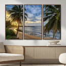 Puerto Rico Beach Paradise Wall Art – Tropical Coastal Print by MyGreatCanvas | Canvas Wall Art Prints | Photo Prints & Wall Decor