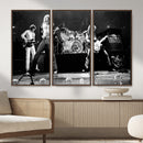 Led Zeppelin Live Concert Canvas Wall Art, Classic Rock Band Photography Print, Vintage Music Stage Performance Artwork by MyGreatCanvas | Canvas Wall Art Prints | Photo Prints & Wall Decor