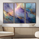 Colorful Abstract Canvas Wall Art Print, Vibrant Popup Color Art Print