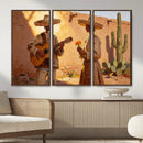 Mexican Couple Canvas Wall Art, Romantic Serenade Guitar Painting Print, Southwestern Desert Adobe Decor, Warm Golden Folk Art, Living Room Art by MyGreatCanvas | Canvas Wall Art Prints | Photo Prints & Wall Decor