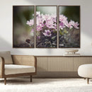 Pink Wild Flower Canvas Print by MyGreatCanvas | Canvas Wall Art Prints | Photo Prints & Wall Decor