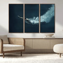 Swimmer Wall Art Canvas Print