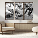 American Football Player Wall Art Canvas Print by MyGreatCanvas | Canvas Wall Art Prints | Photo Prints & Wall Decor