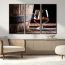 Scots Whiskey Wall Art Canvas Print