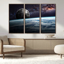 Space and Planet Canvas Print by MyGreatCanvas | Canvas Wall Art Prints | Photo Prints & Wall Decor