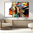 Profile Colors Canvas Print by MyGreatCanvas | Canvas Wall Art Prints | Photo Prints & Wall Decor