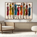 Abstract African Women Wall Art Canvas Print by MyGreatCanvas | Canvas Wall Art Prints | Photo Prints & Wall Decor