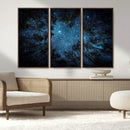 Forest and Stars Wall Art Canvas Print by MyGreatCanvas | Canvas Wall Art Prints | Photo Prints & Wall Decor