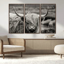 Cow Focus Canvas Wall Art Print by MyGreatCanvas | Canvas Wall Art Prints | Photo Prints & Wall Decor