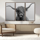 Texas Cow Wall Art Canvas, Texas Longhorn Cattle Canvas by MyGreatCanvas | Canvas Wall Art Prints | Photo Prints & Wall Decor