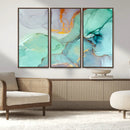 Colorful Marble Fluid Effect Canvas Wall Art Print by MyGreatCanvas | Canvas Wall Art Prints | Photo Prints & Wall Decor