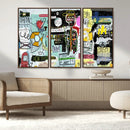 Graffiti Wall Art – Colorful Urban Street Canvas Print, by MyGreatCanvas | Canvas Wall Art Prints | Photo Prints & Wall Decor