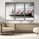 Framed Luck Poker Cards Canvas – Modern Triptych Wall Art,