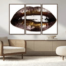 Close Up Lips Wall Art Canvas Print by MyGreatCanvas | Canvas Wall Art Prints | Photo Prints & Wall Decor