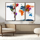 World Map Canvas Print – Detailed Map of the World Wall Art by MyGreatCanvas | Canvas Wall Art Prints | Photo Prints & Wall Decor