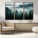 Captivating Misty Forest Wall Art Canvas, Premium Canvas by MyGreatCanvas | Canvas Wall Art Prints | Photo Prints & Wall Decor