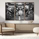 American Football Wall Art Canvas Print Framed Stadium Sport