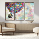 Up Pixar Poster, Look Up Pixar Wall Art, Up Pixar Canvas,