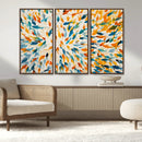 Colorful Fish Wall Art Print – Abstract Ocean-Inspired Wall