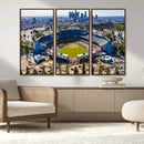 Los Angeles Dodgers Dodger Stadium Wall Art Canvas Print -