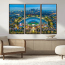 Los Angeles Dodgers Wall Art Canvas, Dodger Stadium Wall Art