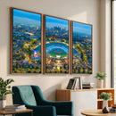 Los Angeles Dodgers Wall Art Canvas, Dodger Stadium Wall Art