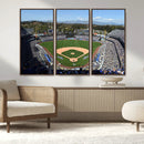 Los Angeles Dodgers Dodger Stadium Wall Art Canvas Print -