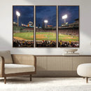 Boston Red Sox Baseball Team Print Canvas - Massachusetts