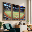 Texas Rangers Baseball Team Print - Arlington Globe Life